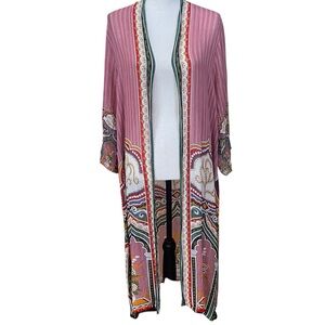 Anthropologie Bl-nk London Evy Printed Duster